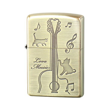 10000円以上送料無料 ジッポ ZIPPO CATS PLAY THE GUITAR ライター 喫煙具 CATG-BB ゴールド 【喫煙具 ZIPPO】 レビュー投稿で次回使える2000円クーポン全員にプレゼント