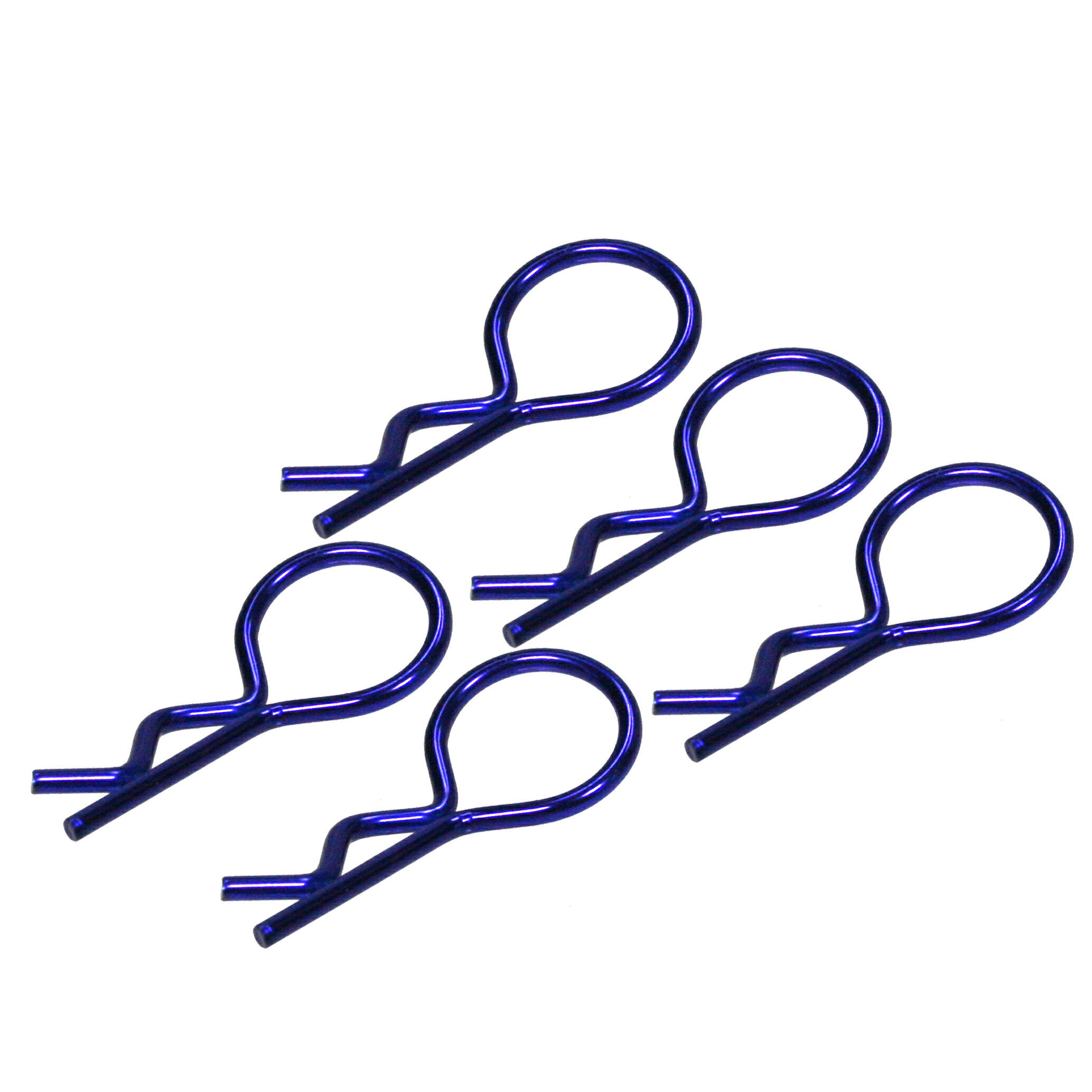 Rakuten - イーグル模型 カラフルボディクリップ中(5pcs)[BL] #1127M-U-BL