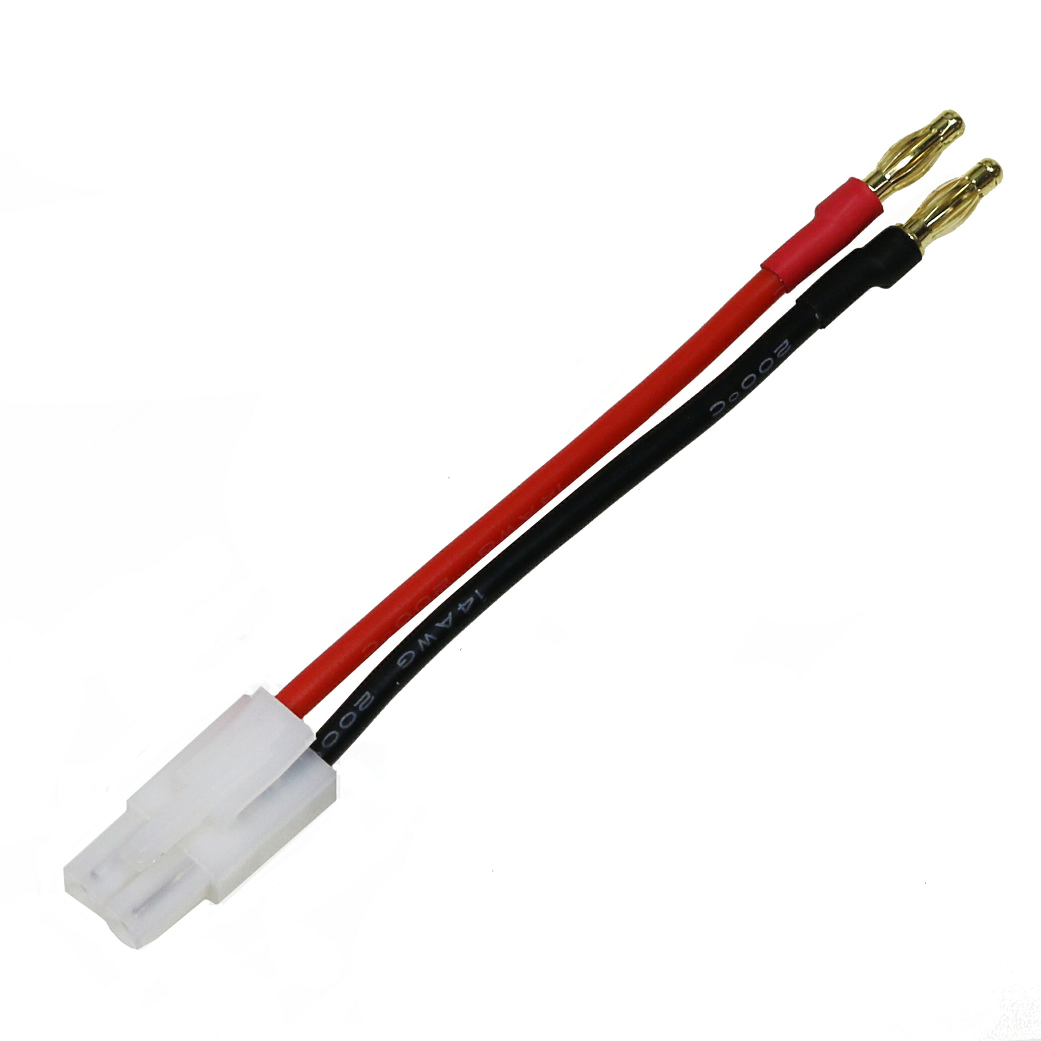 ヨーロピアンコネクター4mm♂⇔7.2Vコネクター♂