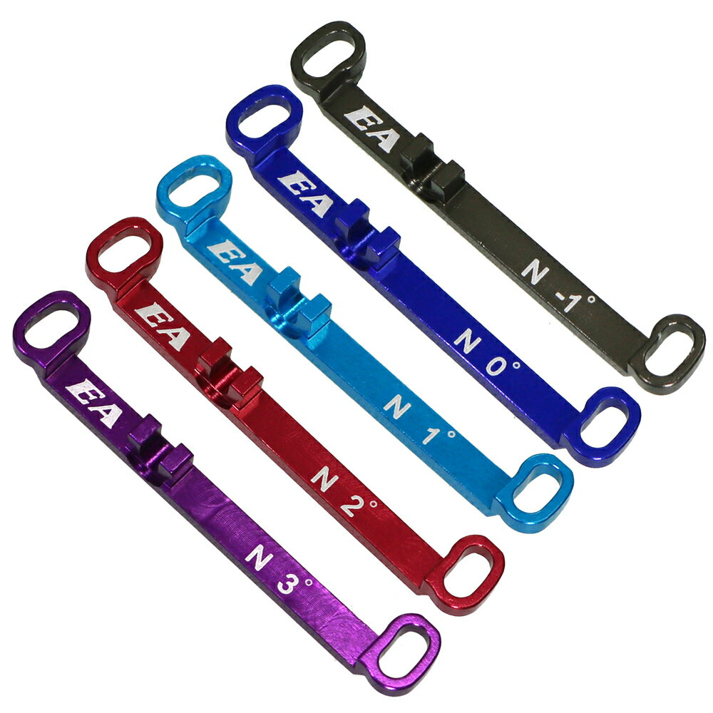 イーグル模型 SPナロー・タイロッド セット(0・1・2・3・-1度):京商ミニッツMR03N用 #3614U