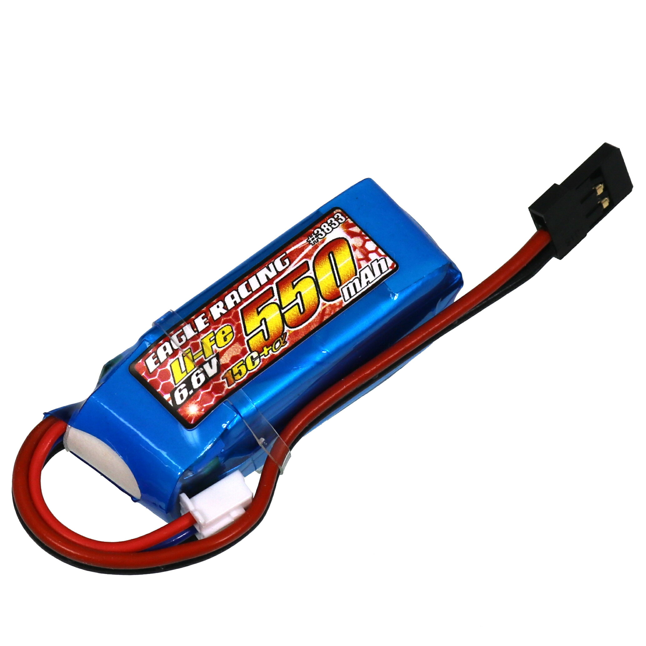Rakuten - イーグル模型 ワークスレシーバーパック Li-Fe 550mAh/6.6V 15C+α 単4俵タイプ #3833U2