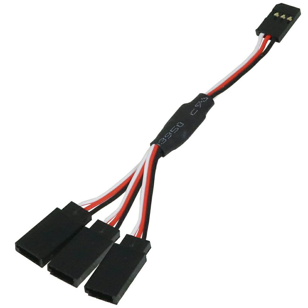 乐天商城 - イーグル模型 RX三股コネクター22GAワイヤー9cm(フタバタイプ) #3886-3
