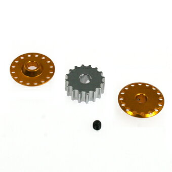 TT02FRD用3rdドライブプーリー16T 4mm穴です。
