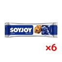 大塚製薬 ソイジョイ ブルーベリー 30g × 6本 SOYJOY 大豆 低GI食品 ソイプロテイン イソフラボン 植物性タンパク質 食物繊維 健康食品 日本製 高品質 [ メール便 送料無料 追跡可能 代引き不可 定形外発送の場合あり ]