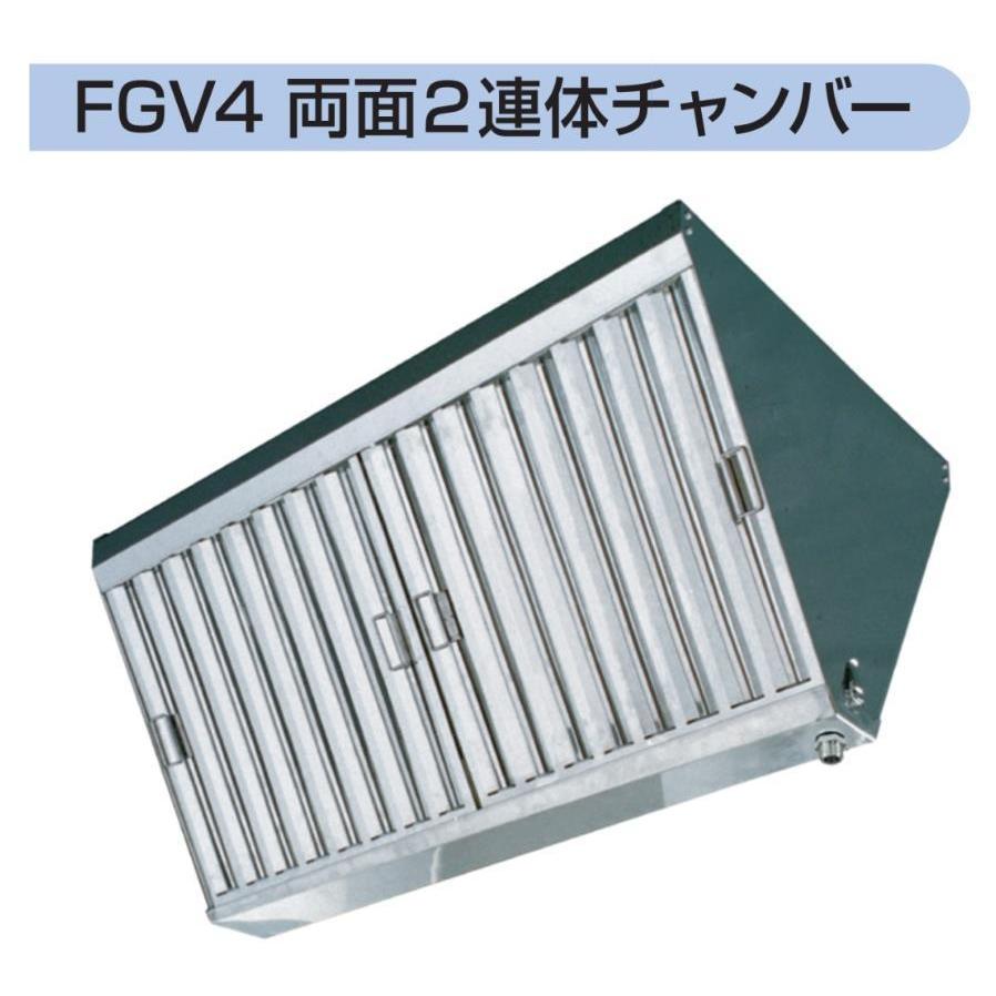 グリスフィルター FGV4-3050両面2連体チャンバー フカガワ
