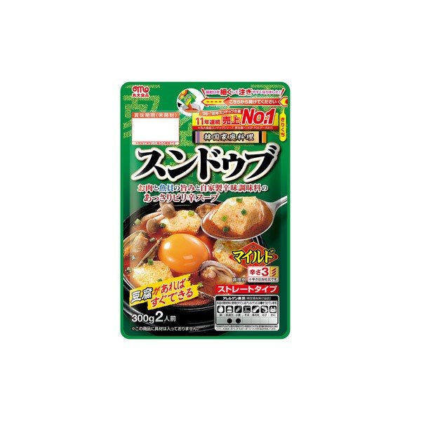 丸大食品 スンドゥブ マイルド 2人前300g×20袋 チゲ鍋 まとめ買い レトルト 送料無料