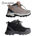 A.S.F. OUTDOOR 【トレッキングシューズ『遊山 -yusan-』 ハイカット】 軽量 ハイキング 本革 防水 保温性
