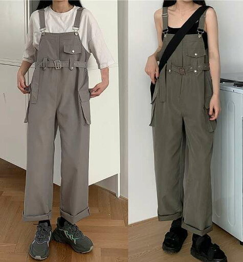 オールインワン オーバーオール ノースリーブ 切り替え 体型カバー 着痩せ シンプル【大きいサイズ レディース 夏秋 スカート パンツ ガウチョ ドレス サロペット ロンパース all-in-one】 オールインワン オーバーオール ノースリーブ 切り替え 体型カバー 着痩せ シンプル【大きいサイズ レディース 夏秋 スカート パンツ ガウチョ ドレス サロペット ロンパース all-in-one】