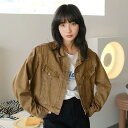 デニムジャケット ジージャン ジーンズ ショート丈 長袖 体型カバー 着痩せ デニム シンプル【大きいサイズ レディース ジーンズ トップス シャツ デニム チ...