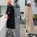 スウェット トレーナー ロング丈 長袖 体型カバー 着痩せ 帽子付き 大きいサイズ【大きいサイズ レディース パーカー 無地 夏秋 チュニック 薄手 スウェット シャツ ブラウス pullover parker】