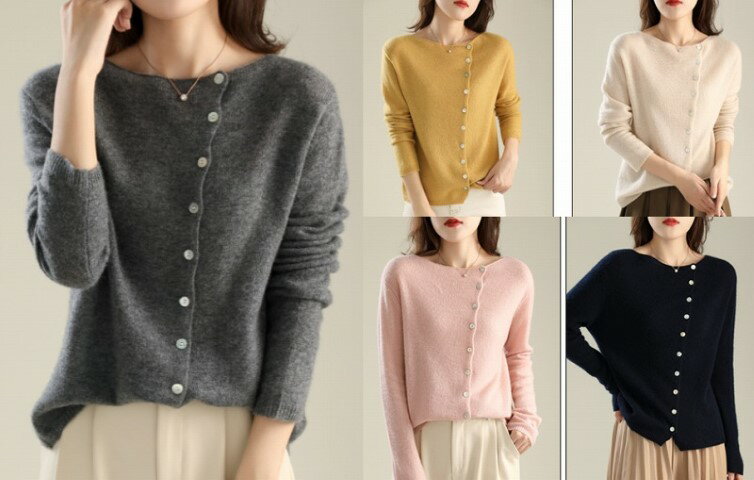 ニット 薄手 長袖 体型カバー 着痩せ カットソー シンプル【大きいサイズ レディース 平干し ニット ニットセーター vネック ドルマン カーディガン knit sweater】