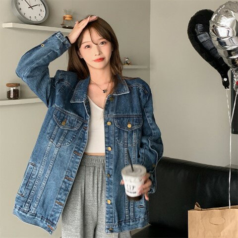 デニムジャケット ジージャン ジーンズ 長袖 体型カバー 着痩せ デニム 大きいサイズ【大きいサイズ レディース ジーンズ トップス シャツ デニム チュニック ロング パーカー トレーナー denim tops】