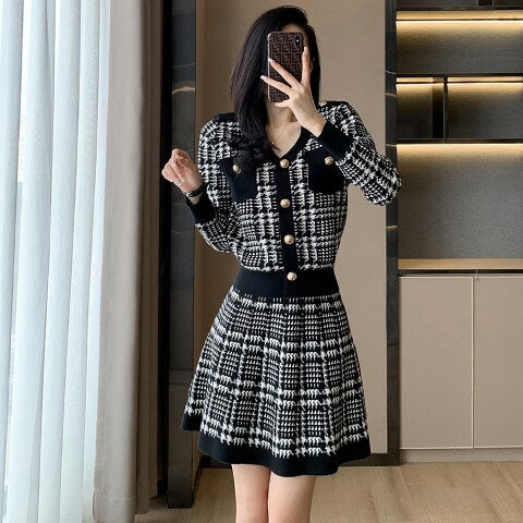 上下2点セット シンプル かわいい セットアップ きれいめ カットソー【大きいサイズ レディース ニット 上下セット set スウェット スエット sweat ルームウェア ジャージ 夏秋 setup】