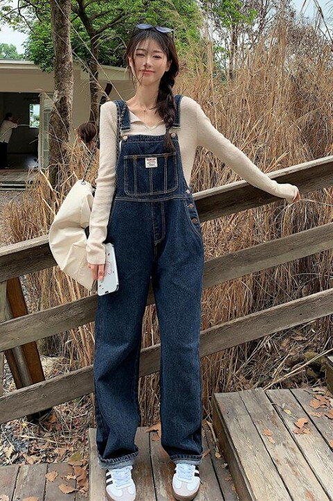 デニムパンツ ジーパン ジーンズ オールインワン サロペット デニム カジュアル かわいい ボトムス 【大きいサイズ レディース ストレッチ スキニー レディース タイツ ダメージ加工 ガウチョパンツ denim pants】