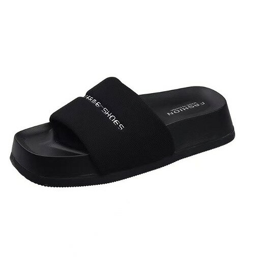 全2色 ビーチサンダル ミュール ぺたんこ 切り替え シンプル【大きいサイズ レディース 歩きやすい オフィス ベランダ 春夏 ミュール カジュアル sandal mule】