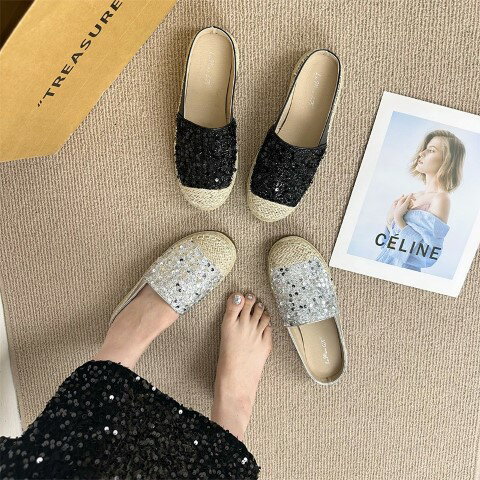 全2色 スリッポン ローファー モカシン 無地 シンプル【大きいサイズ レディース ビジュー ストラップ モカシン 疲れない スニーカー shoes sneakers】