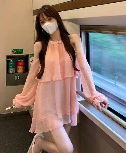 ワンピース オフショルダー フリル 切り替え 体型カバー 着痩せ sweet系【大きいサイズ レディース 春夏 結婚式 きれいめ タイト フォーマル 大人 上品 チュニック one-piece】 ワンピース オフショルダー フリル 切り替え 体型カバー 着痩せ sweet系【大きいサイズ レディース 春夏 結婚式 きれいめ タイト フォーマル 大人 上品 チュニック one-piece】