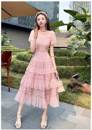 全2色 ワンピース フリル 切り替え スリム 着痩せ sweet系【大きいサイズ レディース 春夏 結婚式 きれいめ タイト フォーマル 大人 上品 チュニック one-piece】 全2色 ワンピース フリル 切り替え スリム 着痩せ sweet系【大きいサイズ レディース 春夏 結婚式 きれいめ タイト フォーマル 大人 上品 チュニック one-piece】