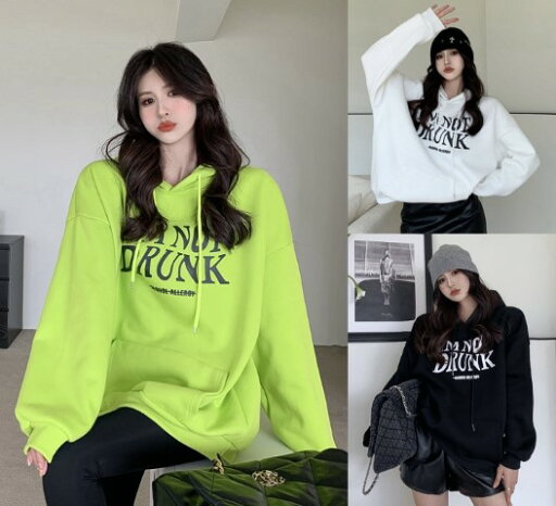 スウェット トレーナー 長袖 フード付き シンプル カジュアル レディース【大きいサイズ レディース パーカー 無地 秋冬 チュニック 薄手 スウェット シャツ ブラウス pullover parker】