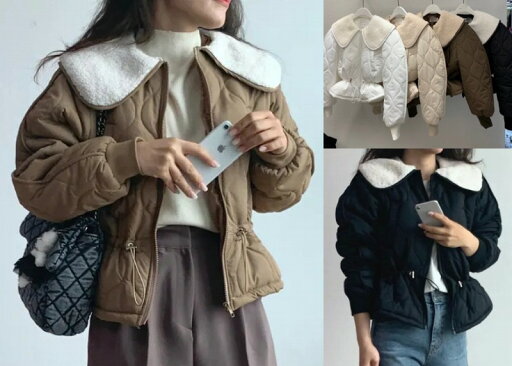 ショート丈コート 長袖 アウター 羽織 シンプル カジュアル もこもこ 暖かい 防寒 レディース【大きいサイズ レディース ロング ジャケット アウター 上着 ハンガー ロング丈 春夏 coat】 ショート丈コート 長袖 アウター 羽織 シンプル カジュアル もこもこ 暖かい 防寒 レディース【大きいサイズ レディース ロング ジャケット アウター 上着 ハンガー ロング丈 春夏 coat】