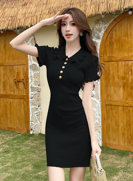 ミニワンピース ショートワンピ ニットワンピース 半袖 タイト シンプル カジュアル レディース【大きいサイズ レディース 秋冬 結婚式 きれいめ タイト フォーマル 大人 上品 チュニック one-piece】