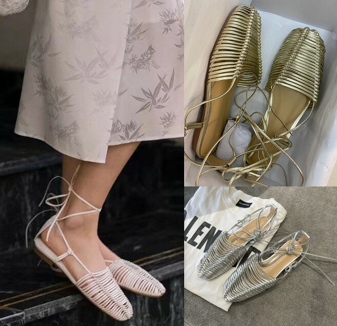 トングサンダルミュール切り替え無地...