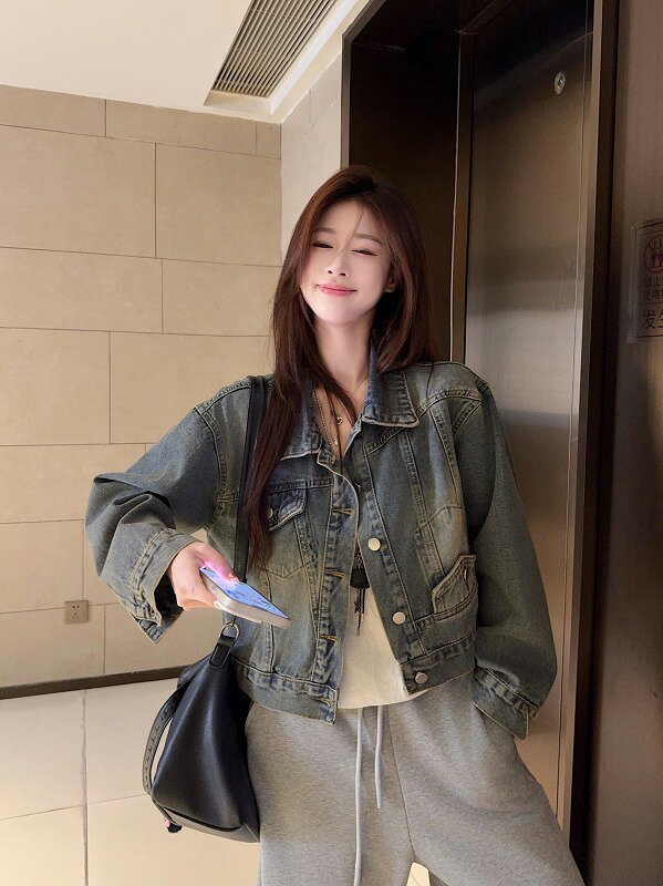 Gジャン ジージャン ジーンズ 長袖 切り替え 体型カバー 着痩せ デニム シンプル【大きいサイズ レディース ストレッチ スキニー レディース タイツ ダメージ加工 ガウチョパンツ denim pants】