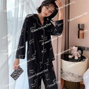 部屋着 セットアップ 女の子 ホームウェア パジャマ【大きいサイズ レディース ニット 上下セット set スウェット スエット sweat ルームウェア ジャ...