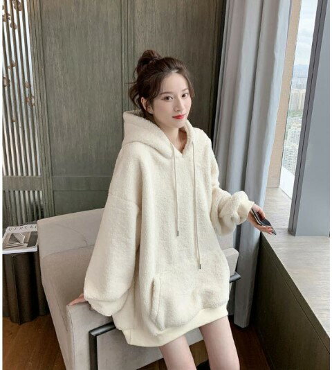 パーカー 長袖 裏起毛 かわいい レディース 大きいサイズ【大きいサイズ レディース パーカー 無地 秋冬 チュニック 薄手 スウェット シャツ ブラウス pullover parker】 3