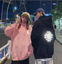 パーカー 長袖 レディース パーカー ゆったり【大きいサイズ レディース パーカー 無地 夏秋 チュニック 薄手 スウェット シャツ ブラウス pullover parker】