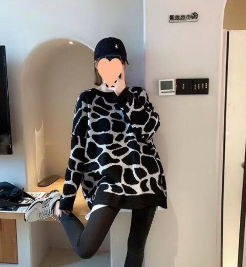 M-XL 長袖セーター ニットトップ セーター【大きいサイズ レディース 平干し ニット ニットセーター v..