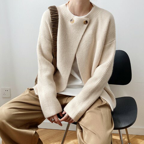 トップス カーディガン 長袖 羽織 アウター ジャケット おしゃれ シンプル カジュアル ゆったり レディース【大きいサイズ レディース フェイクレザー テーラード フォーマル 卒業式 結婚式 秋冬 jaket Blazer】