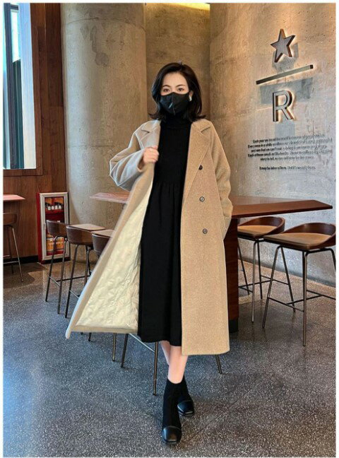 チェスターコート ロング丈 ロングコート アウター 中綿コート 大人 オフィスカジュアル シンプル 上品 通勤 きれいめ【大きいサイズ レディース ロング ジャケット アウター 上着 ハンガー ロング丈 春夏 coat】