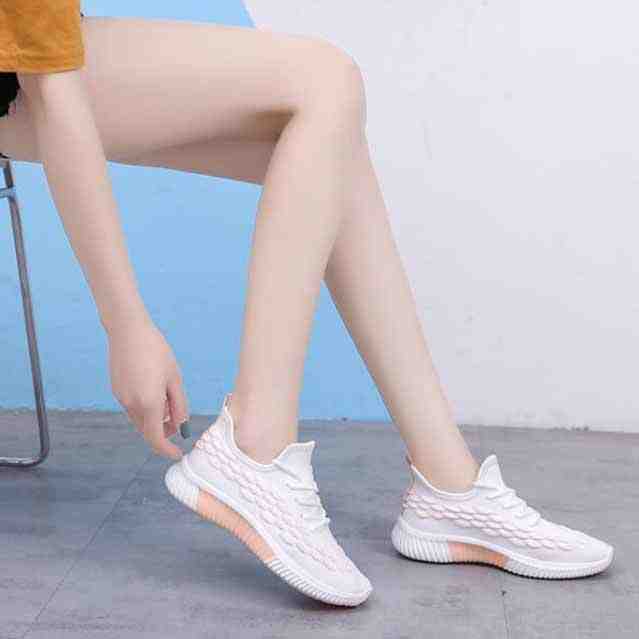 レディース スニーカー シューズ 靴 結ばない紐 スポーツ ウォーキング 運動 ランニング メッシュ【大きいサイズ レディース ハイカット 歩きやすい 疲れない スニーカー キッズ パンプス 靴 shoes sneakers】のサムネイル