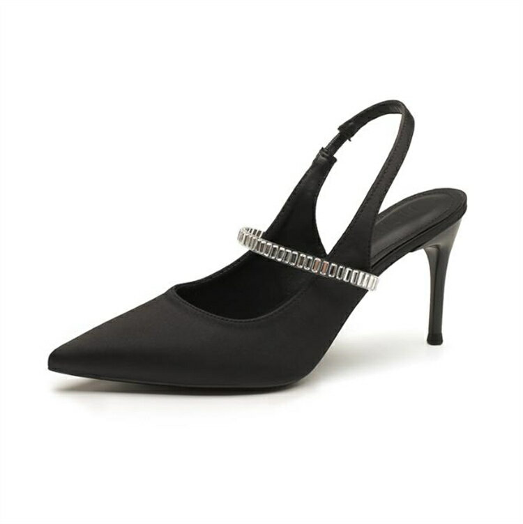 ポインテッドトゥ ハイヒールサンダル【大きいサイズ レディース 歩きやすい オフィス ベランダ 春夏 ミュール カジュアル sandal mule】