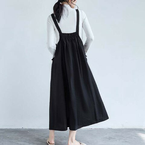 ジャンパースカート ワンピース 韓国風レディース服 オシャレ サロペットスカート 【大きいサイズ レディース 春夏 結婚式 きれいめ タイト フォーマル 大人 上品 チュニック one-piece】