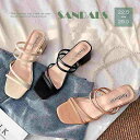 ストラップサンダル レディース【大きいサイズ レディース 歩きやすい オフィス ベランダ 夏秋 ミュール カジュアル sandal mule】
