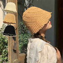 バケットハット レディース サマーハット【レディース 春夏 ニット キャップ 帽 ぼうし ハット 無地 hat cap】