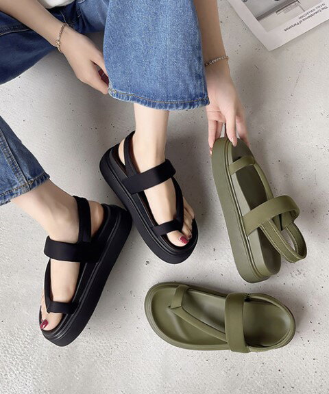 トングサンダル厚底ビーチサンダル