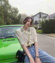 ショート丈 ニットトップス sweet系 スリム トップス 花柄 半袖【大きいサイズ レディース 夏秋 きれいめ 可愛い かわいい チュニック tops】