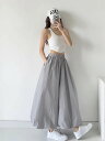 ロングスカート カジュアル ゆったり シンプル 速乾【大きいサイズ レディース ロング 夏秋 フレア スウェット パンツ レギンス スカーチョ スキニー レギンス skirt】