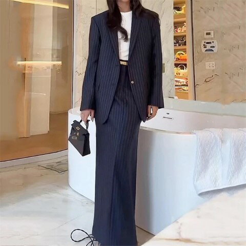 ロングスカート+ジャケット 長袖 セットアップ スーツ上下セット 宴会 仕事 OL 通勤 大きいサイズあり【大きいサイズ レディース ニット 上下セット set スウェット スエット sweat ルームウェア ジャージ 夏秋 setup】 ロングスカート+ジャケット 長袖 セットアップ スーツ上下セット 宴会 仕事 OL 通勤 大きいサイズあり【大きいサイズ レディース ニット 上下セット set スウェット スエット sweat ルームウェア ジャージ 夏秋 setup】