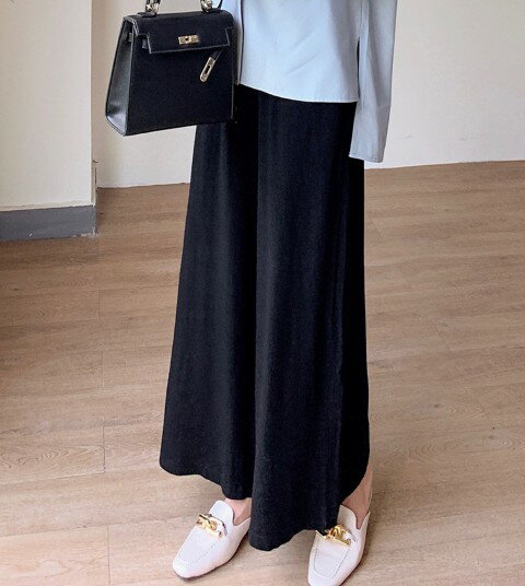 ワイドパンツカジュアルパンツスラッ...