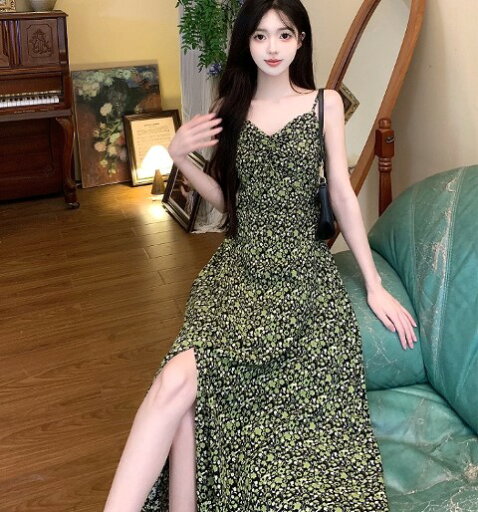 ロングワンピース キャミワンピース スリット入り 柄ワンピース レディース【大きいサイズ レディース 春夏 結婚式 きれいめ タイト フォーマル 大人 上品 チュニック one-piece】 ロングワンピース キャミワンピース スリット入り 柄ワンピース レディース【大きいサイズ レディース 春夏 結婚式 きれいめ タイト フォーマル 大人 上品 チュニック one-piece】