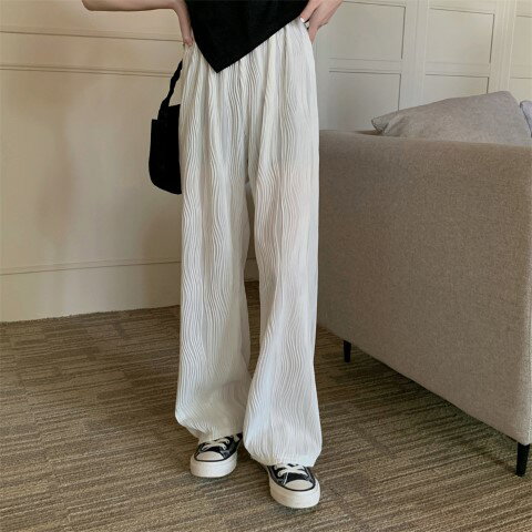 レーシング ハイウエスト ロングパンツ 薄い カジュアルパンツ【大きいサイズ レディース 秋冬 下着 ボ..