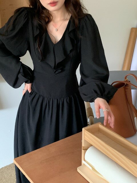 韓国風 ロング ワンピース【大きいサイズ レディース 春夏 結婚式 きれいめ タイト フォーマル 大人 上品 チュニック one-piece】