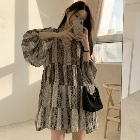 韓国風 ショートスカート ワンピース【大きいサイズ レディース 春夏 結婚式 きれいめ タイト フォーマル 大人 上品 チュニック one-piece】