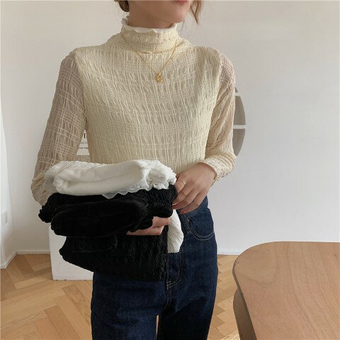 裏起毛 厚手 ボディコン カシュクール トップス シャツ ブラウス 全3色【大きいサイズ レディース 春夏 チュニック フォーマル オフィス ボウタイ シフォン シャツ インナー blouse】