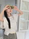 韓国系 カジュアル系 おしゃれ トップス Tシャツ【大きいサイズ レディース 夏秋 チュニック フォーマル オフィス ボウタイ シフォン シャツ インナー blouse】(4)