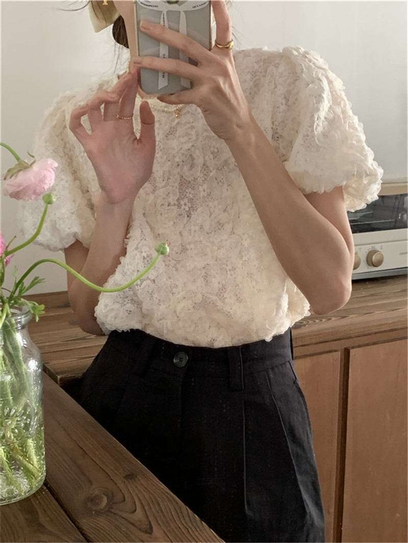 韓国ファッション トップス ブラウス【大きいサイズ レディース 秋冬 チュニック フォーマル オフィス ボウタイ シフォン シャツ インナー blouse】